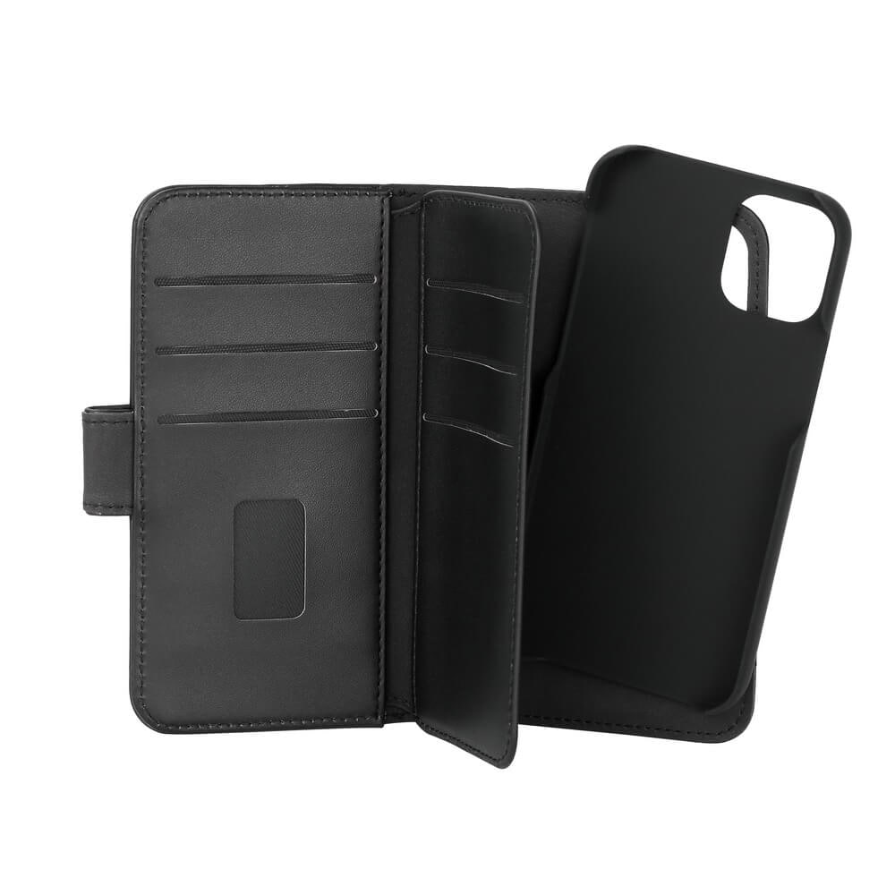 GEAR Lompakkolaukku 7 Korttitaskulla iPhone 12 Pro Max - Musta