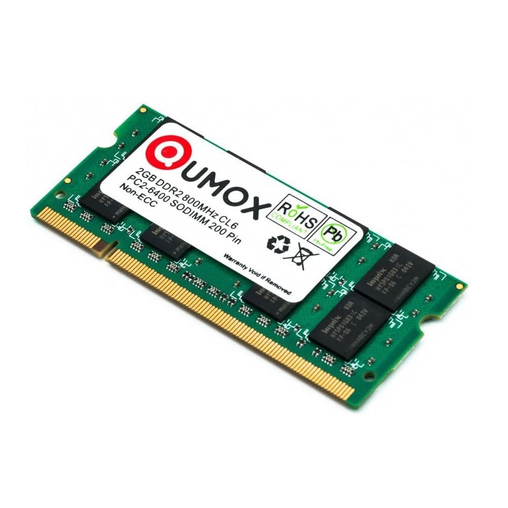 Qumox 2GB SODIMM DDR2 800MHz PC2-6400 PC2-6300