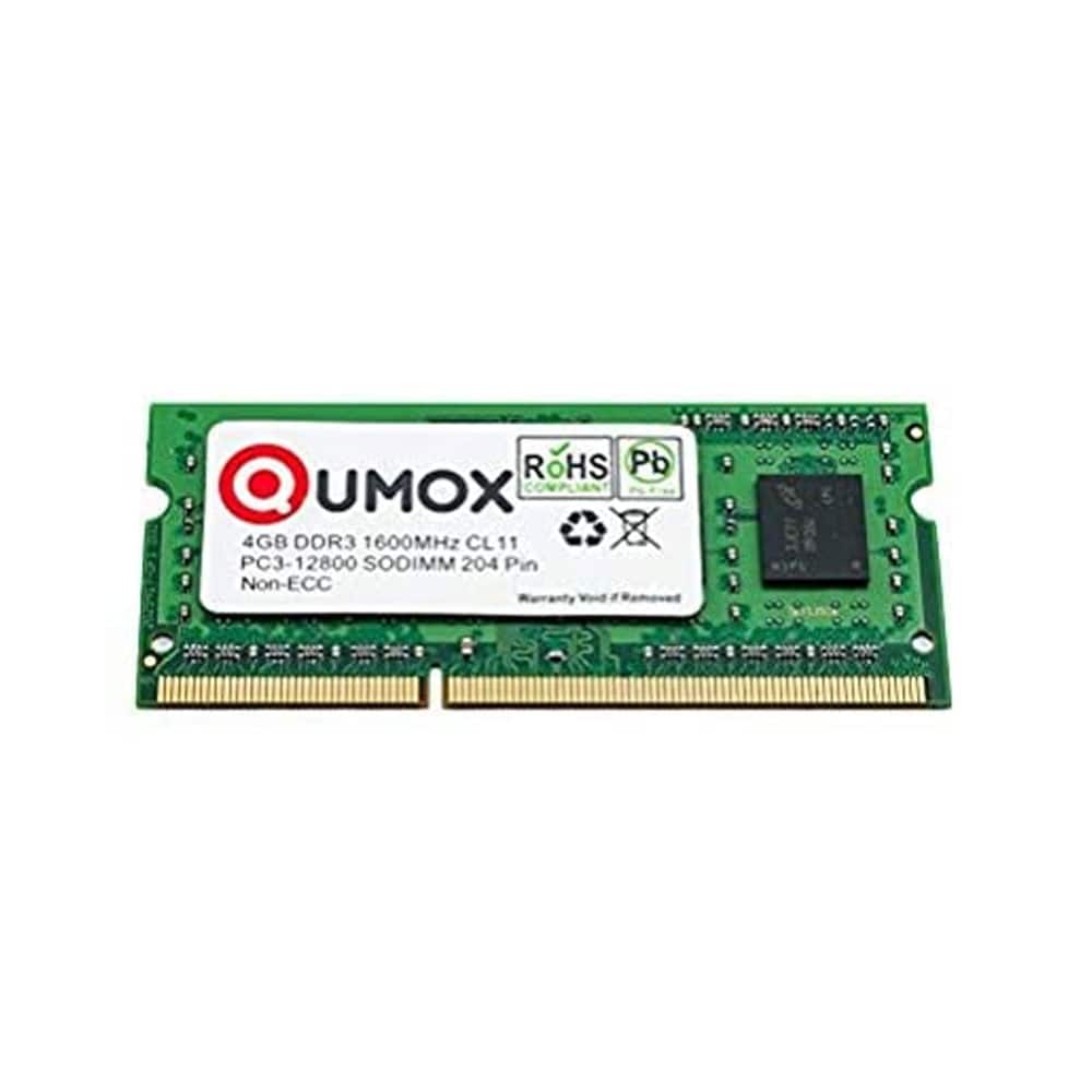 Qumox 4GB SODIMM DDR3 1600 PC3-12800S CL11