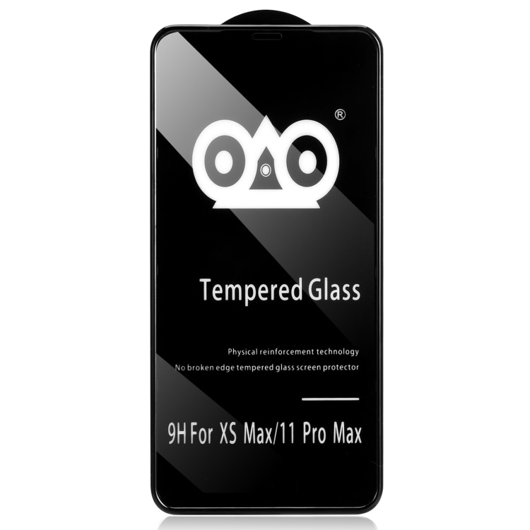 9H temperoitu näytönsuoja iPhone XS Max