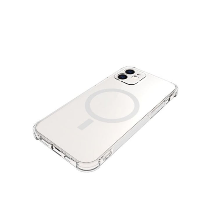 Iskunkestävä matkapuhelimen kuori iPhone 12 mini - Läpinäkyvä