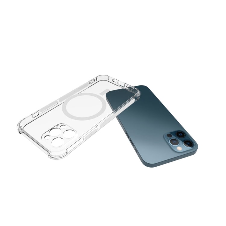 Iskunkestävä matkapuhelimen kuori iPhone 12 Pro Max - Läpinäkyvä