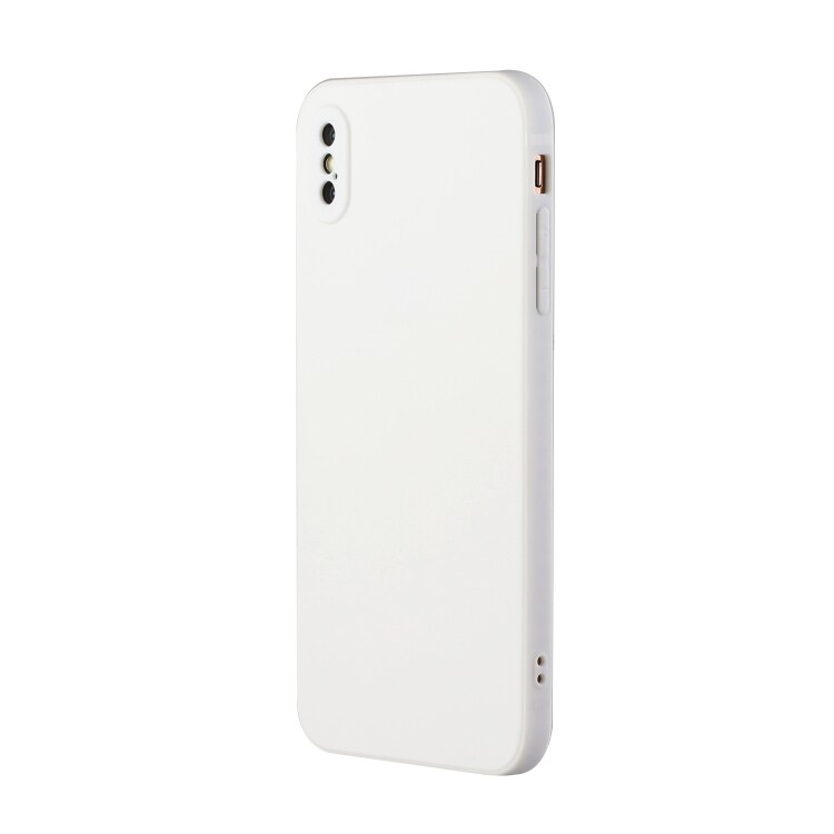 Tyylipuhdas matkapuhelimen kuori iPhone XS / X - Valkoinen