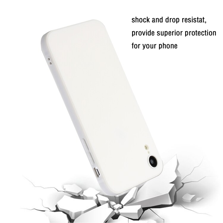 Tyylipuhdas matkapuhelimen kuori iPhone XR - Valkoinen