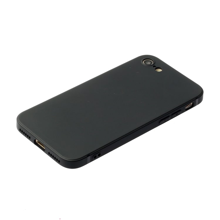 Tyylipuhdas matkapuhelimen kuori iPhone SE 2020 / 8 / 7 - Musta
