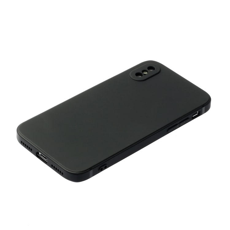 Tyylipuhdas matkapuhelimen kuori iPhone XS / X - Musta