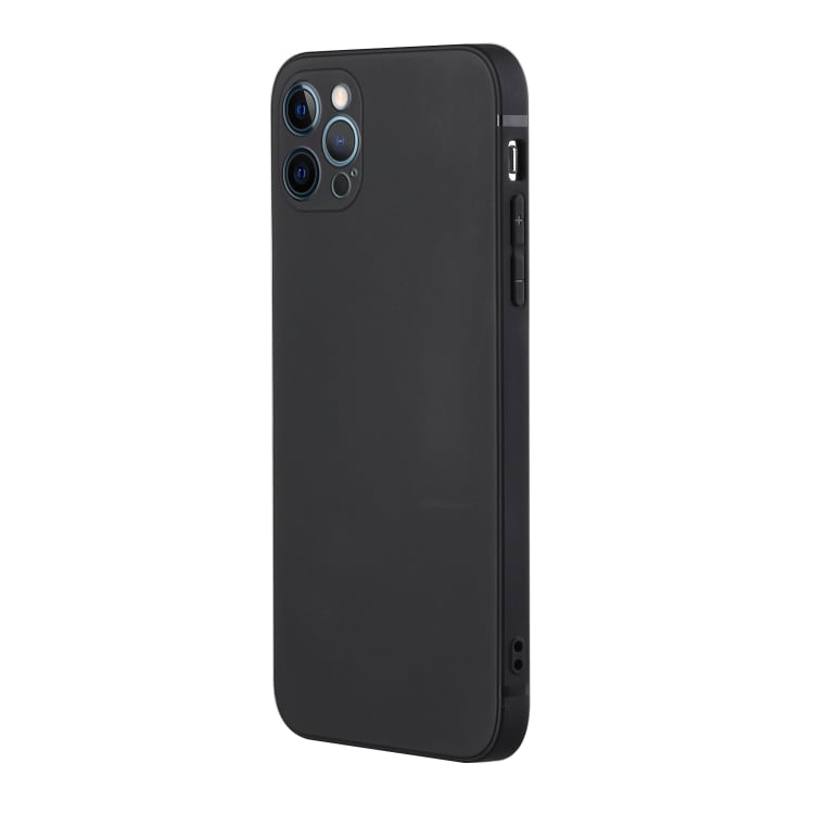 Tyylipuhdas matkapuhelimen kuori iPhone 12 Pro Max  - Musta