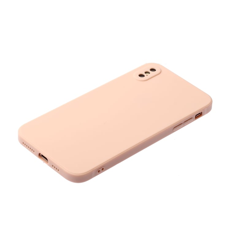 Tyylipuhdas matkapuhelimen kuori iPhone XS / X - Pinkki
