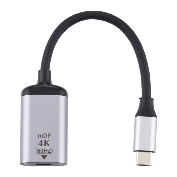 4K 60HZ Mini-DisplayPort naaras - USB-C uros sovitin