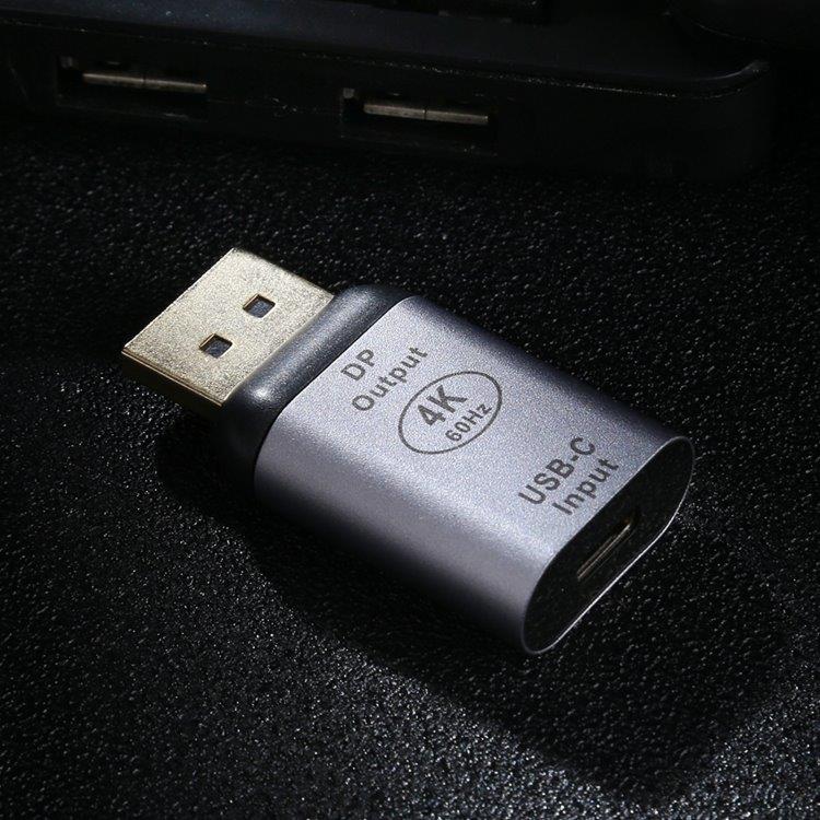 Sovitin USB-C - DP-uros