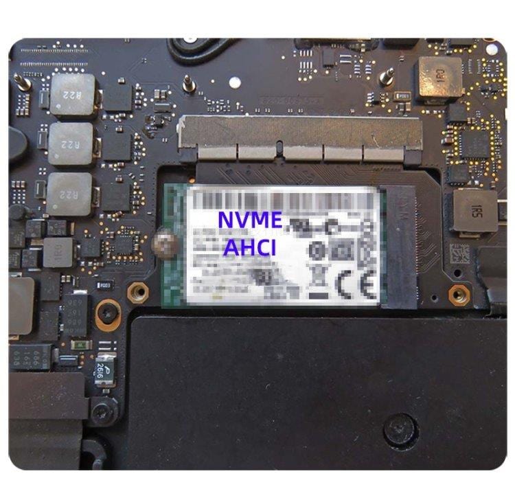SSD-Sovitin MacBook Pro 13.3" A1708 (2016 - 2017)
