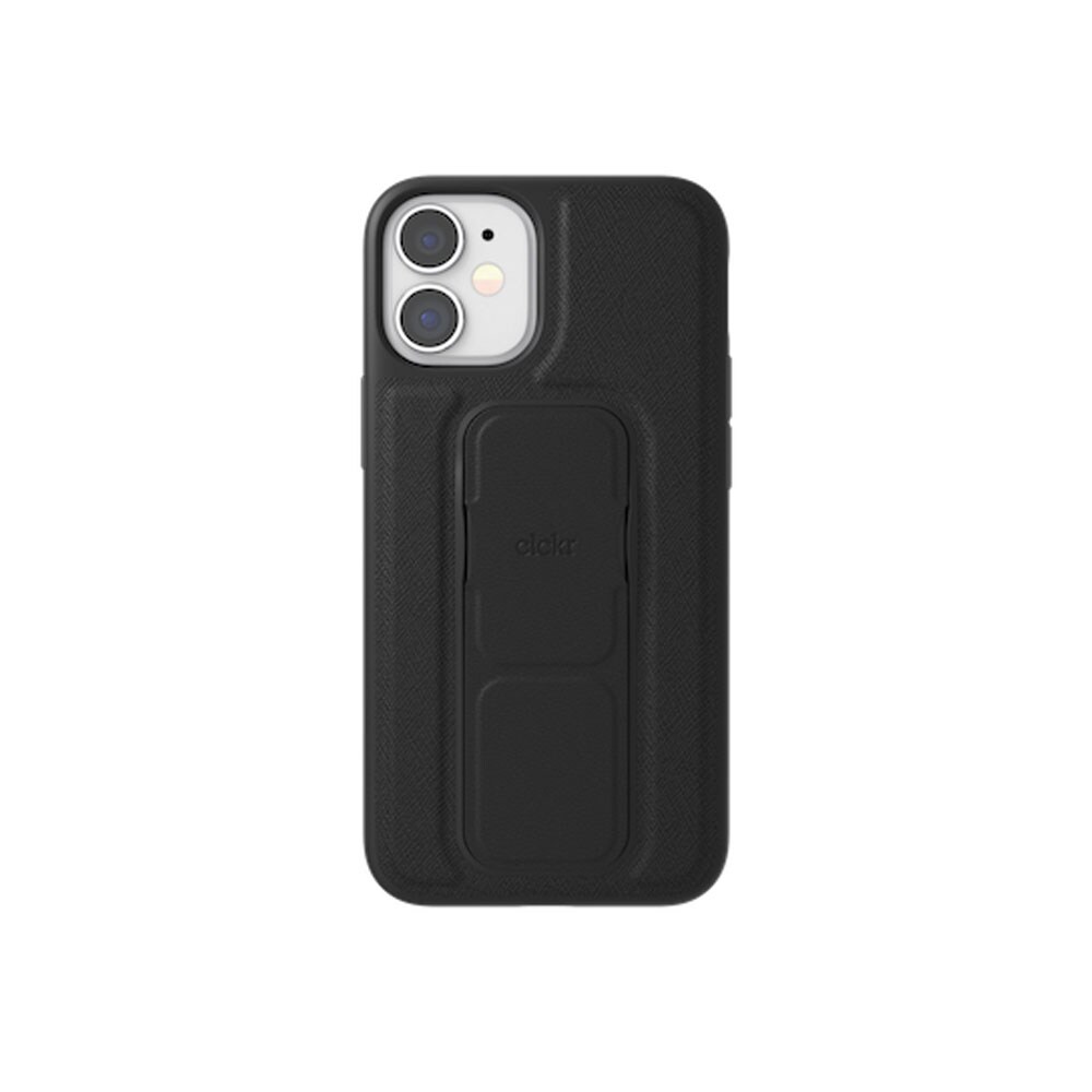 Clckr GripCase matkapuhelimen kuori iPhone 12 mini - Musta