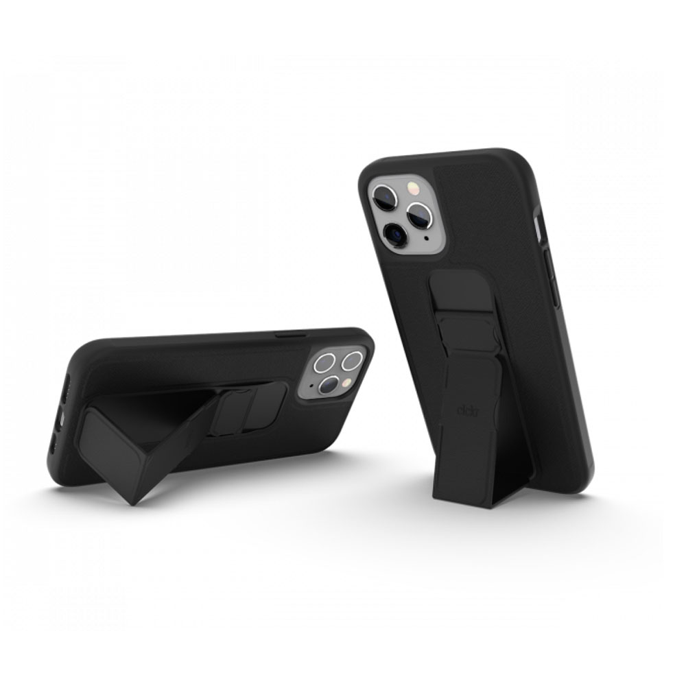 Clckr GripCase matkapuhelimen kuori iPhone 12 Pro Max - Musta