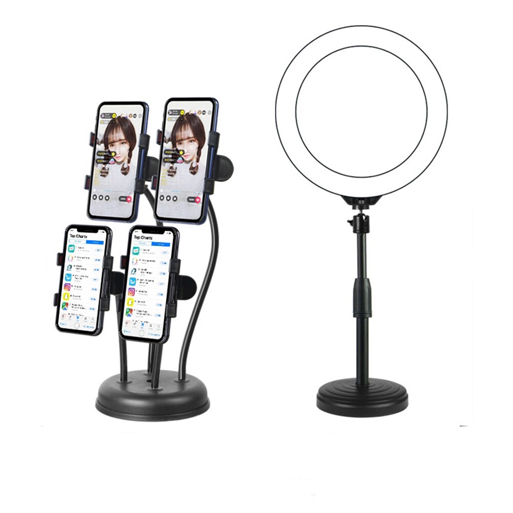 LED Selfie rengasvalo puhelinpidikkeellä 4 matkapuhelimelle