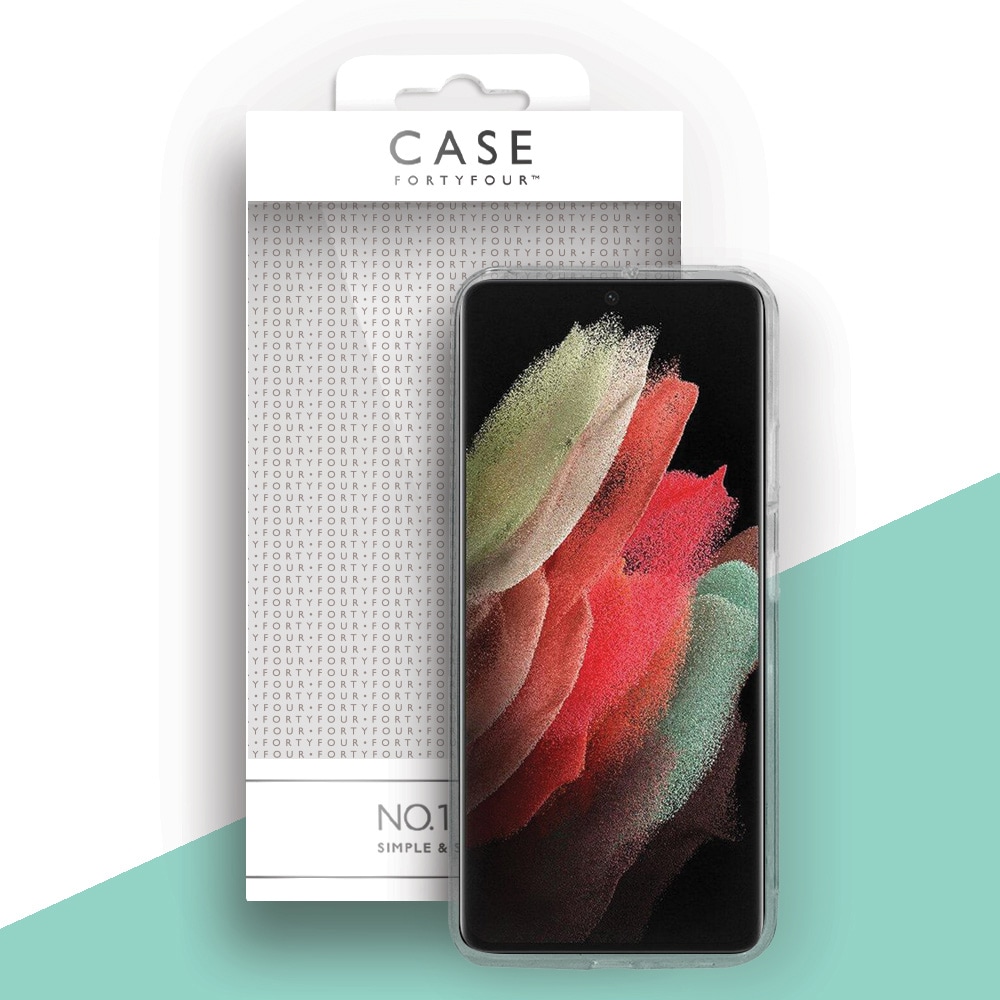 Case FortyFour No.1 Case Samsung Galaxy S21 Ultra - Kirkas
