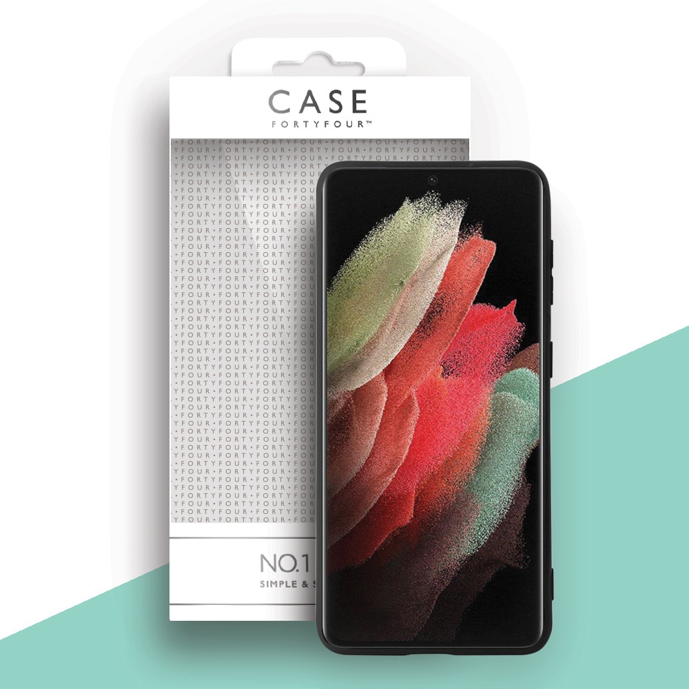 Case FortyFour No.1 Case Samsung Galaxy S21+ - Musta
