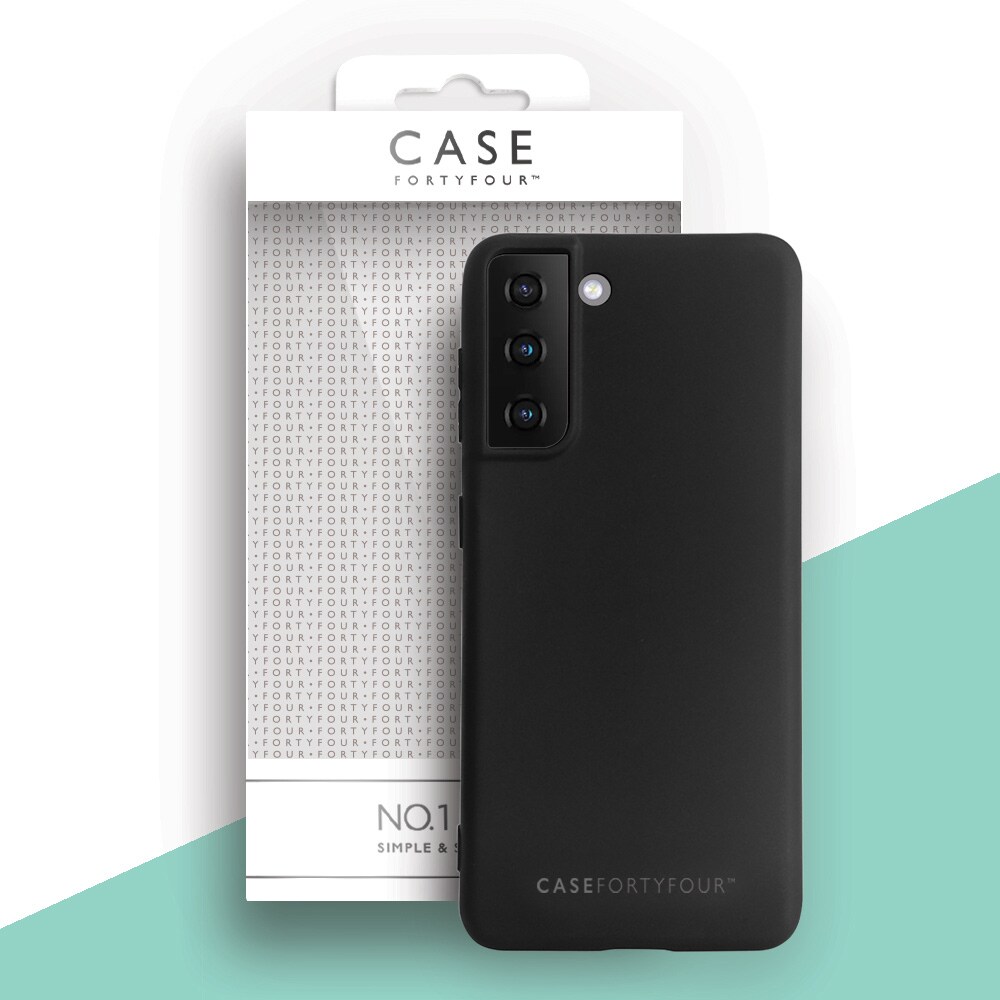 Case FortyFour No.1 Case Samsung Galaxy S21+ - Musta