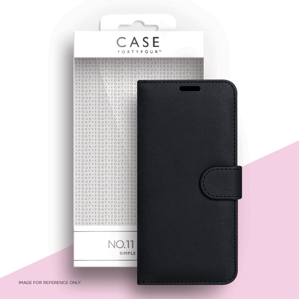 Case FortyFour No.11 Case Samsung Galaxy S21 - Musta