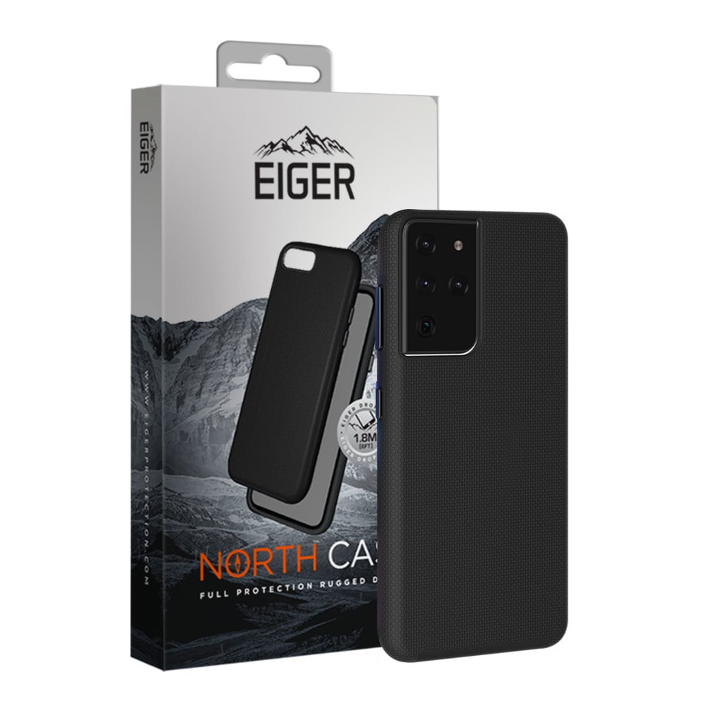 Eiger North Case Samsung Galaxy S21 Ultra - Musta