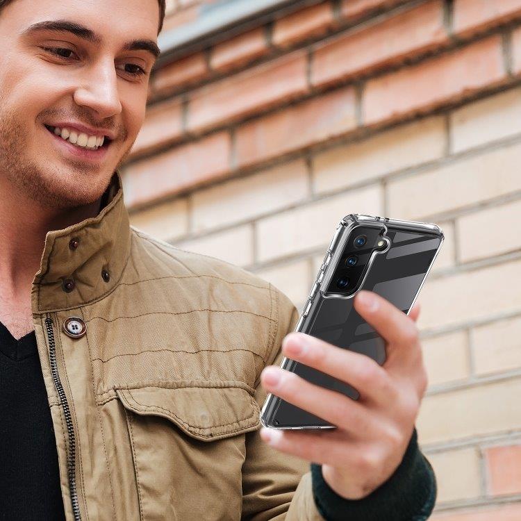 Läpinäkyvä iskunkestävä kuori Samsung Galaxy S21+ 5G