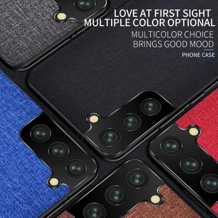 Suojakuori tekstiili ulkopinnalla Samsung Galaxy S21+  - Pinkki