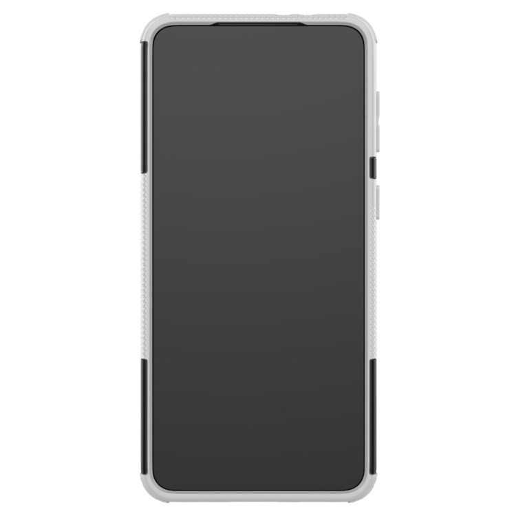 Matkapuhelimen suojakuori rengaskuviolla Samsung Galaxy S21+ 5G - Valkoinen