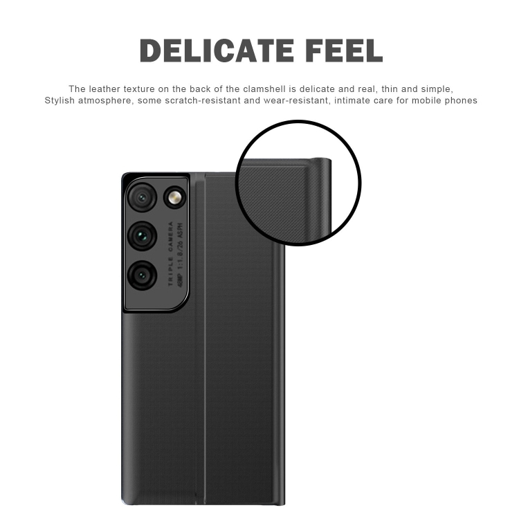 Magneettinen flipcase Samsung Galaxy S21 Ultra 5G - Musta