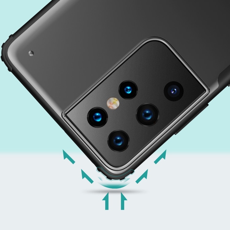 Tyylipuhdas semi-transparent kuori Samsung Galaxy S21 Ultra 5G