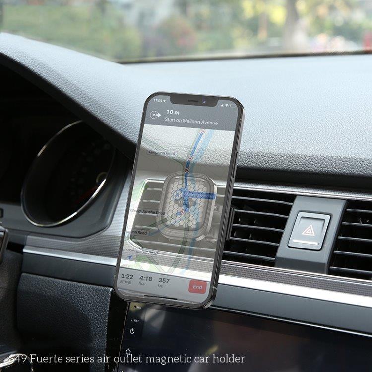 Mobiilipidike magneetilla auton ilmanvaihtoritilään