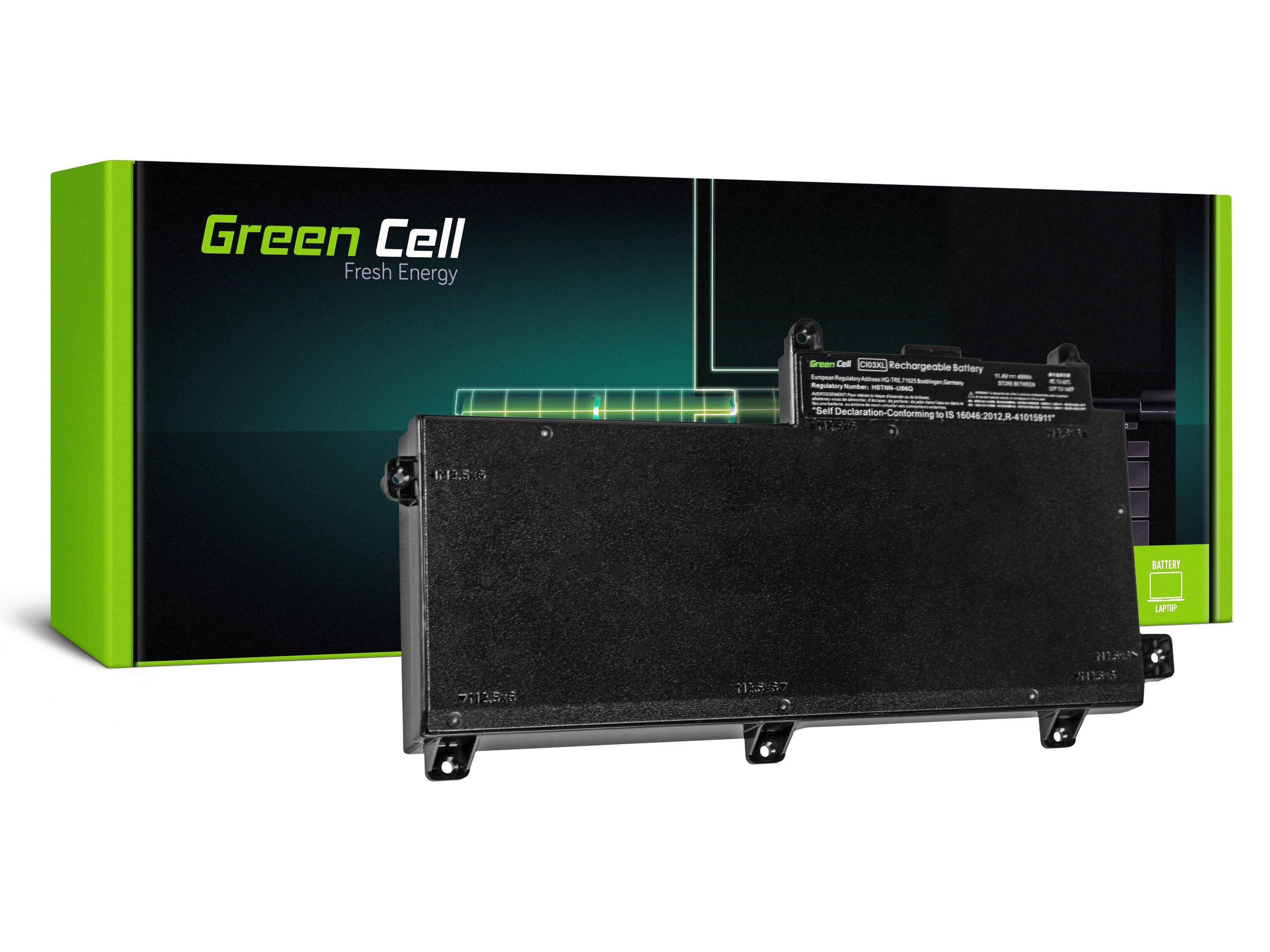 Green Cell kannettavan tietokoneen akku HP ProBook 640 G2 645 G2 650 G2 G3