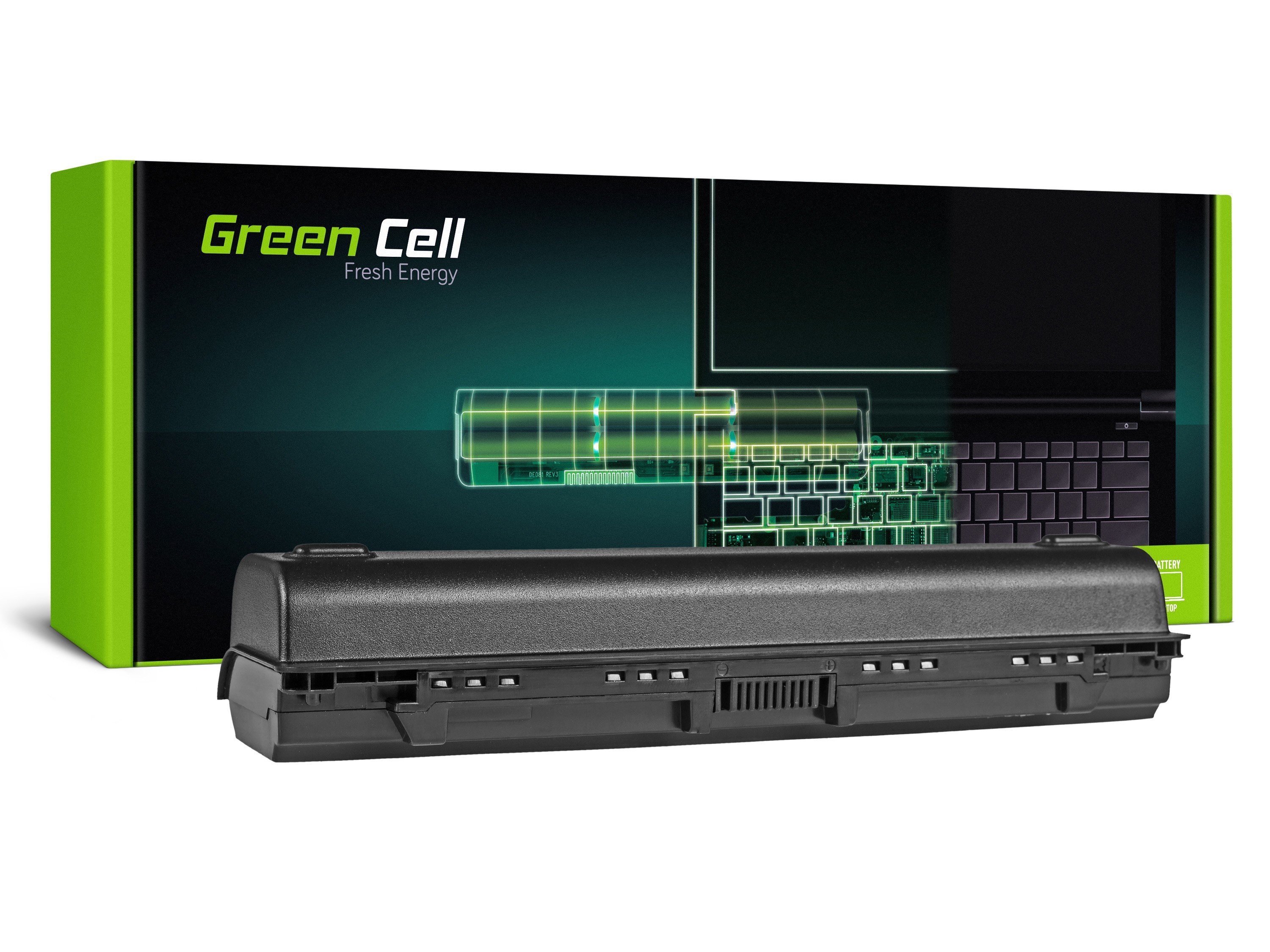 Green Cell kannettavan tietokoneen akku Toshiba Satellite C850 C855 C870 L850 L855