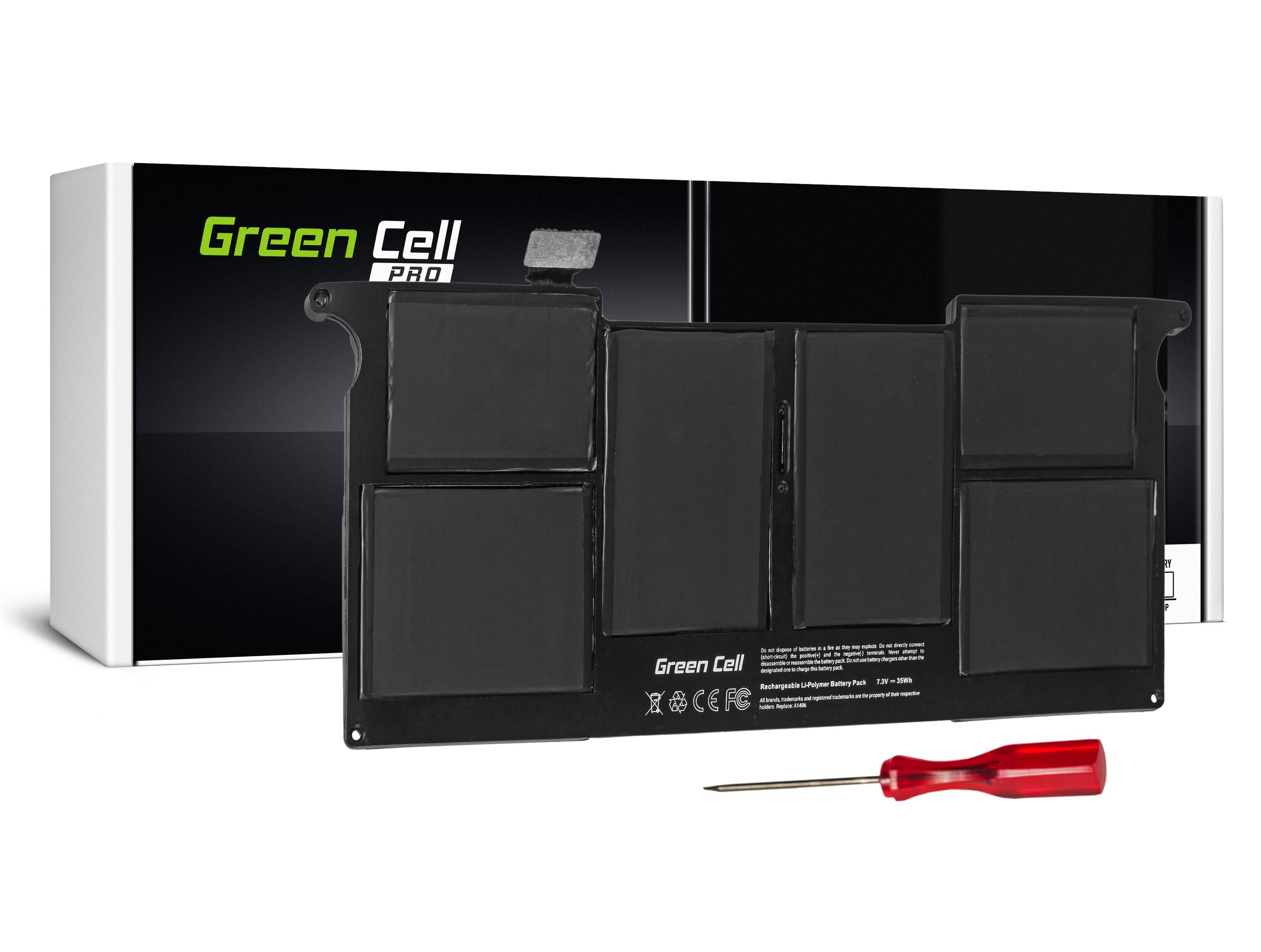 Green Cell PRO kannettavan tietokoneen akku Apple Macbook Air 11 A1370 A1465