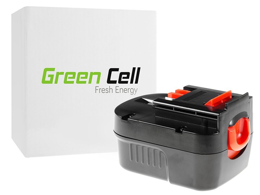 Green Cell työkaluakku Black&Decker A12 A1712 HPB12 12V 3Ah