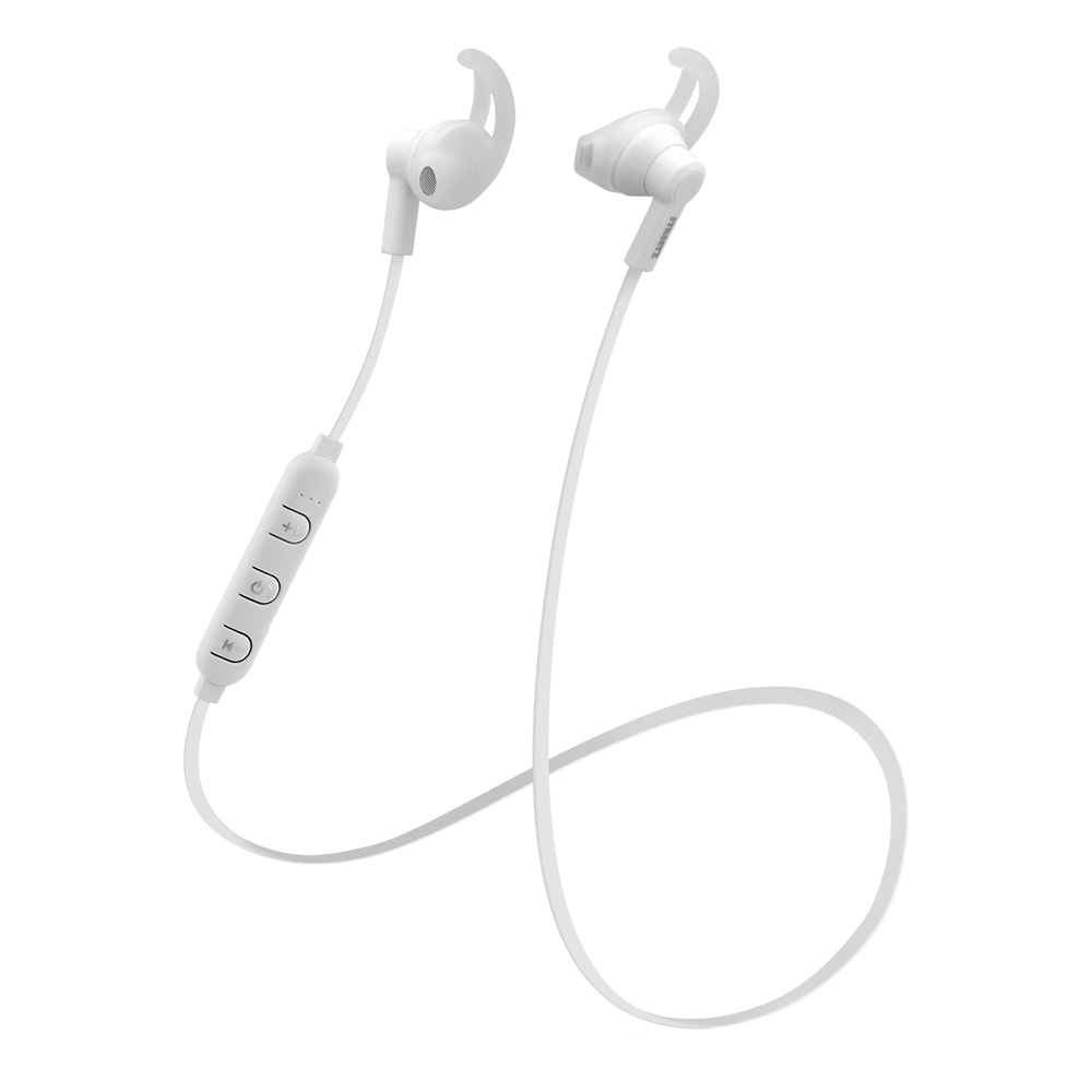 STREETZ Stay-In-Ear Bluetooth Headset Valkoinen
