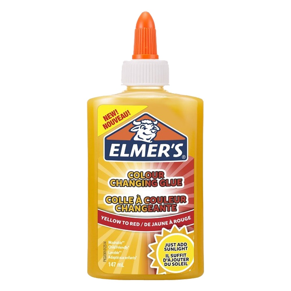 Elmer's väriä vaihtava liima, keltaisesta punaiseen 147ml