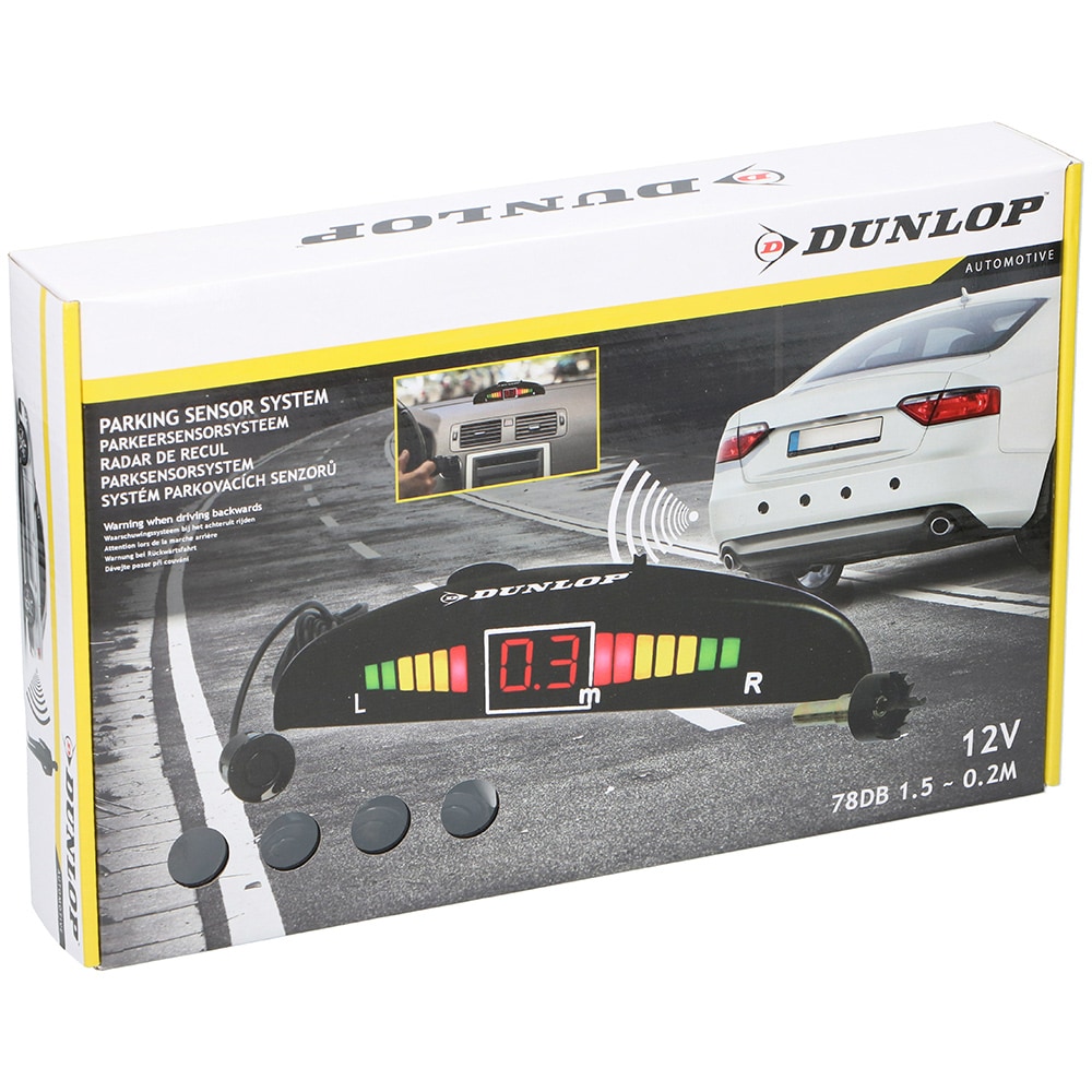 Dunlop Peruutustutkajärjestelmä antureilla 12v 78db