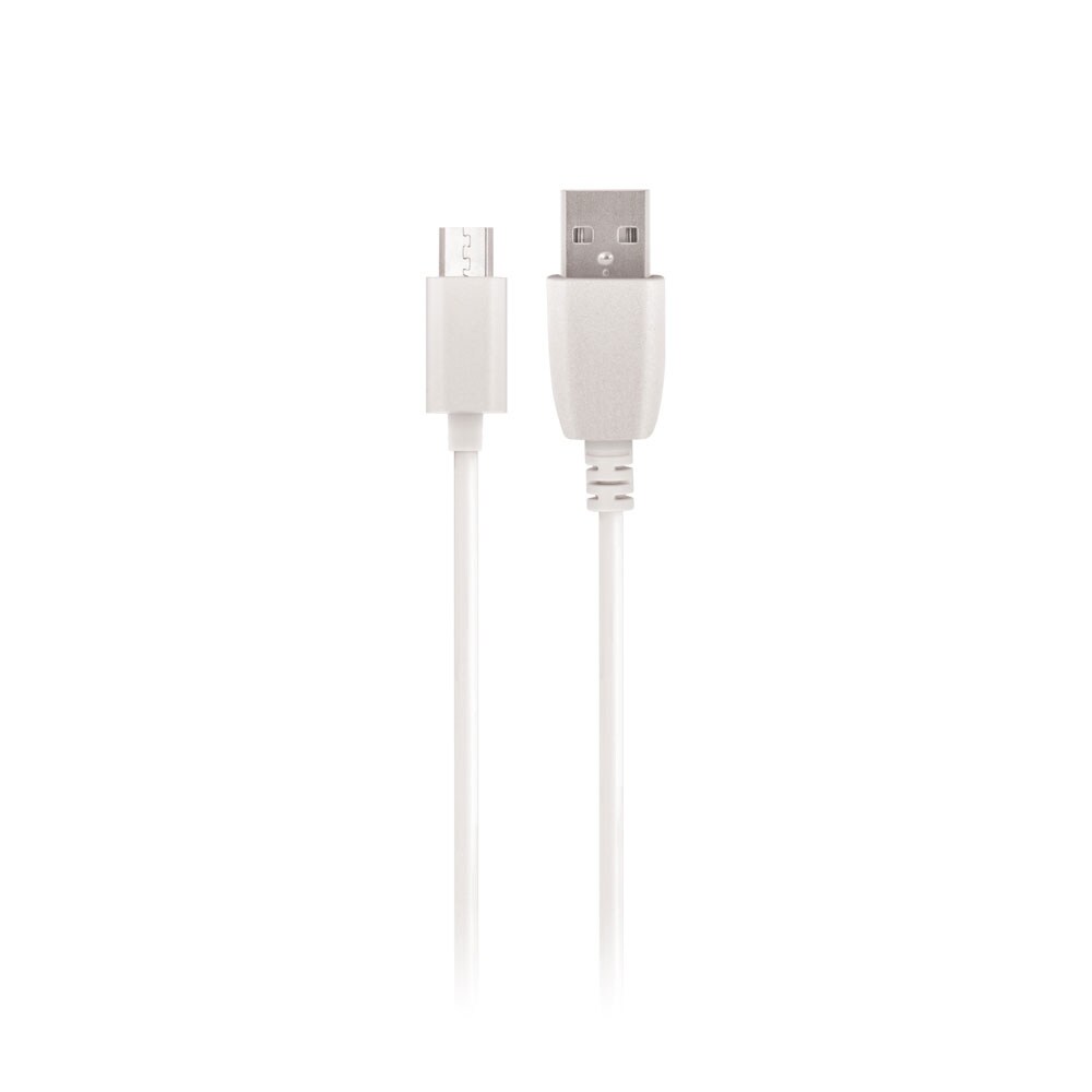 Maxlife Micro-USB-latauskaapeli - 1 metri, 1A - Valkoinen