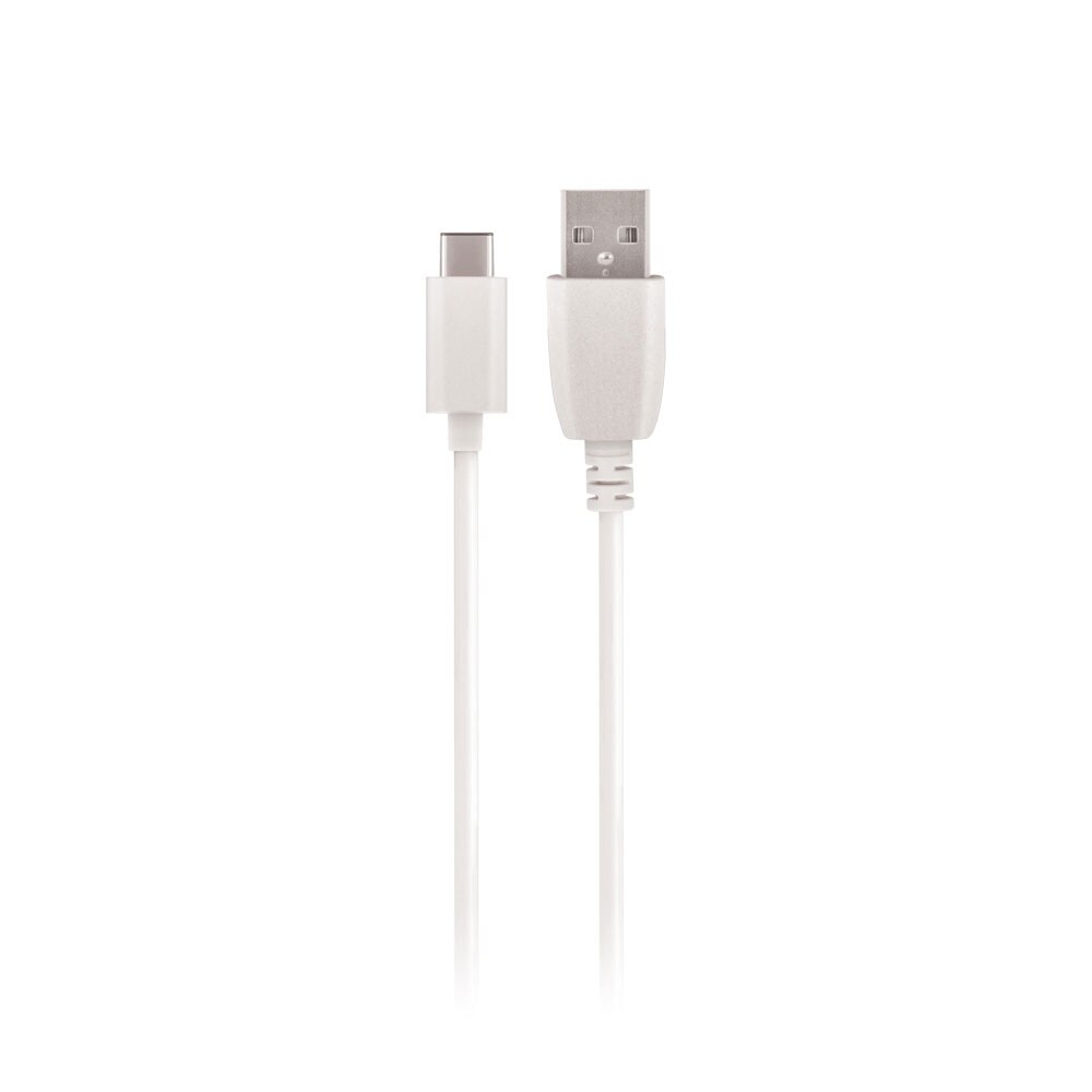 Maxlife USB-C-latauskaapeli - 1 metri, 2A - Valkoinen