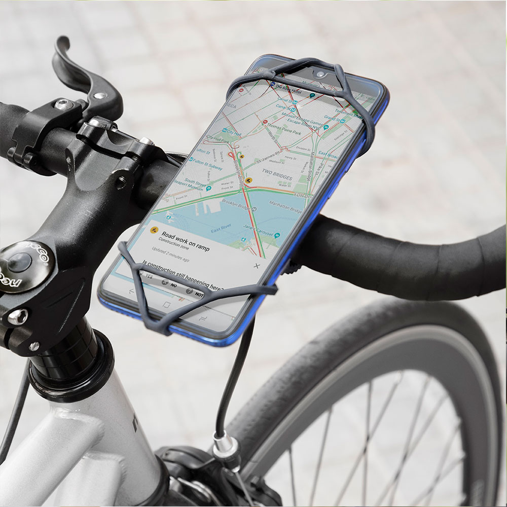 Tukeva mobiilipidike polkupyörään