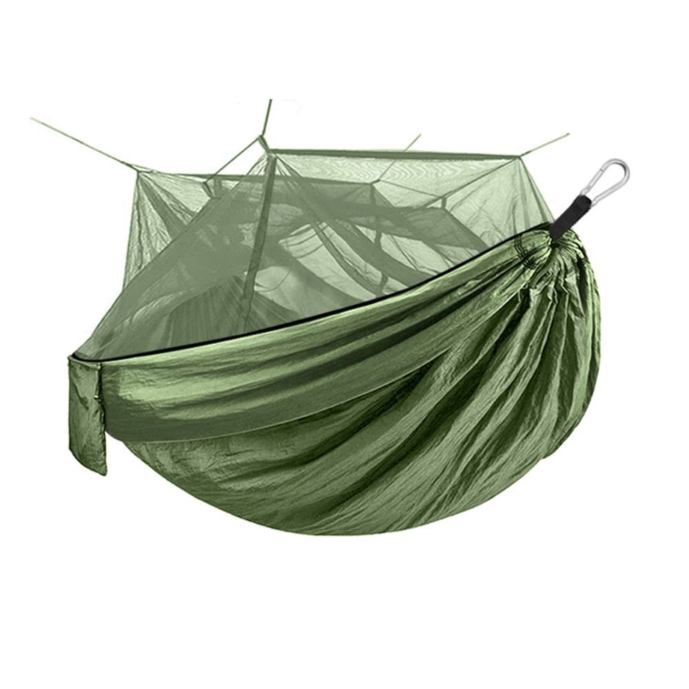 Riippumatto hyttysverkolla 260x160cm - Vihreä