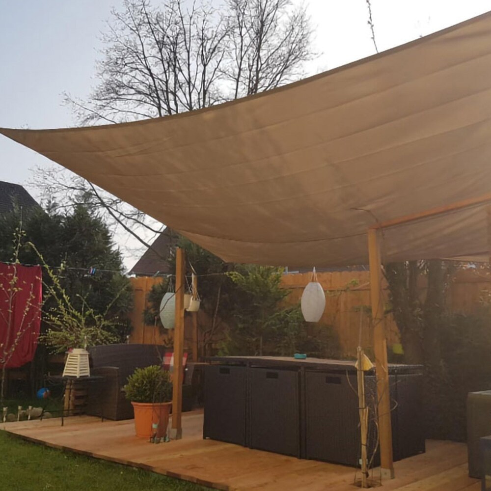 Aurinkopurje  4x6m - Harmaa