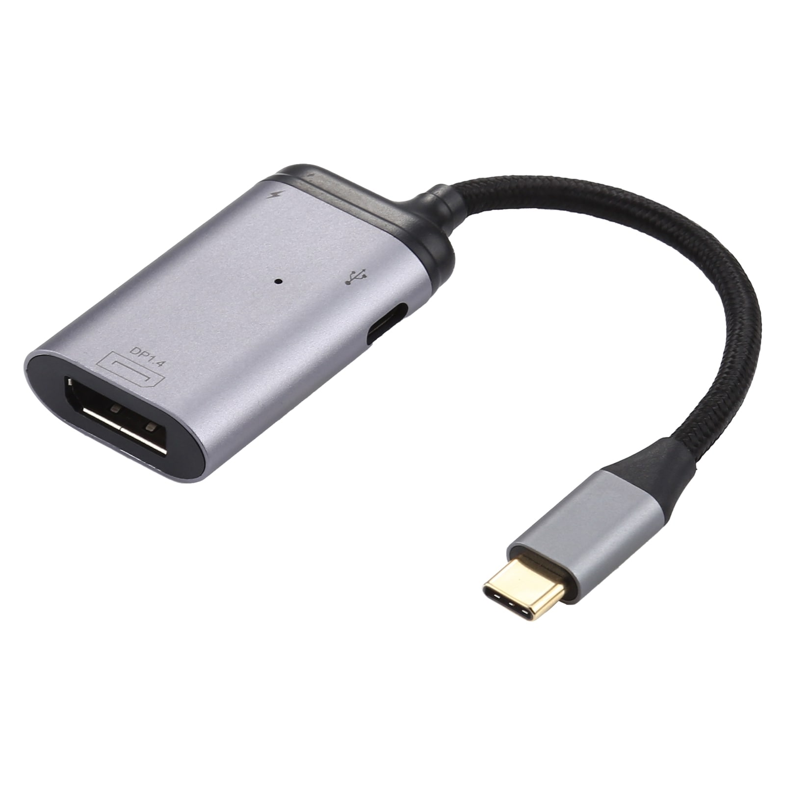 4K USB-C  DisplayPort 1.4 + PD Data Sync Sovitinkaapeli