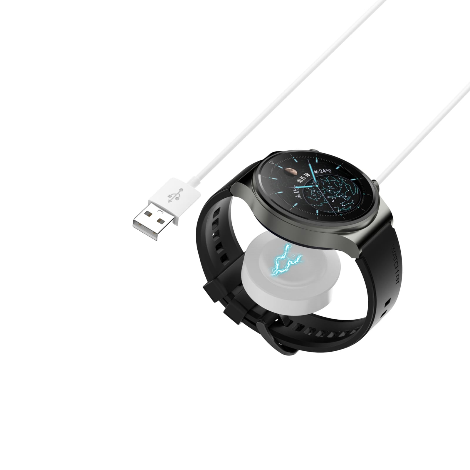 Magneettinen laturi Huawei Watch GT 2 Pro / GT 2 ECG / GT 2 Porsche