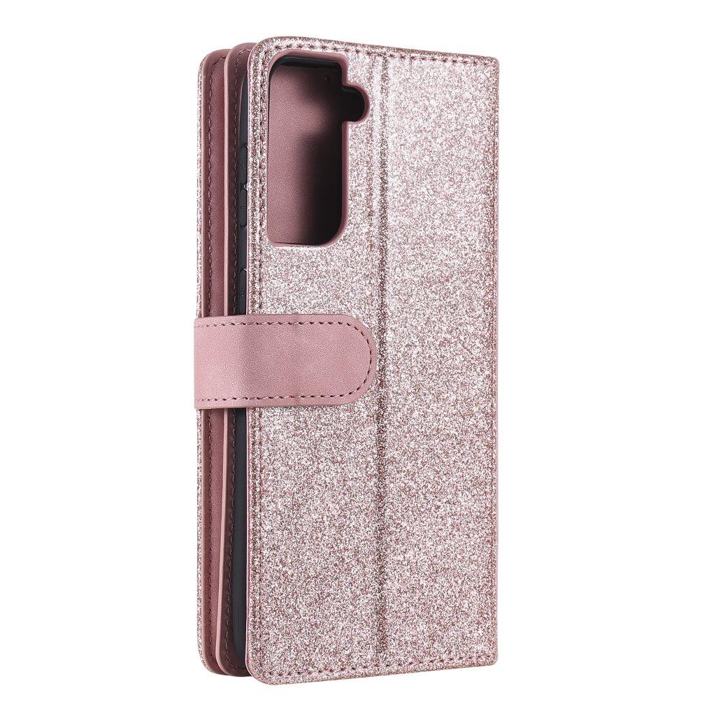 Flip kotelo 9 korttipaikalla Samsung Galaxy S21+ - Pinkki