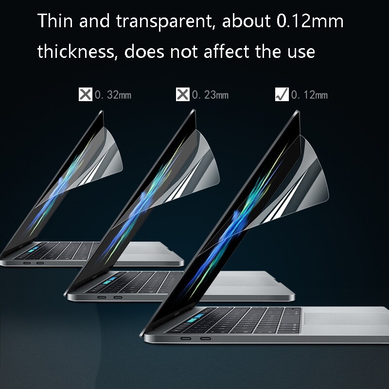 0.12mm 4H näytönsuoja MacBook Air 13.3 inch A1466 / A1369
