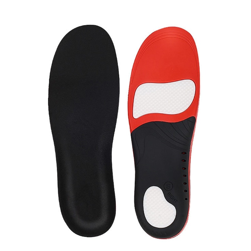 Punaiset kengänpohjalliset urheilukenkiin - Koko: L 265-270mm