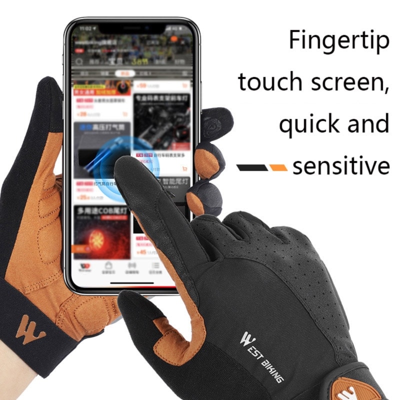 Mp-hanskat, joissa Touch S - Musta