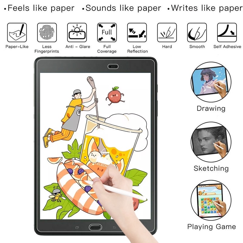 Paperlike näytönsuoja Samsung Galaxy Tab A 9.7 / T550
