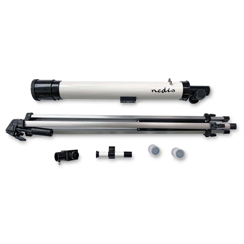 Kaukoputki jalustalla - Aukko: 50 mm Polttoväli: 600 mm