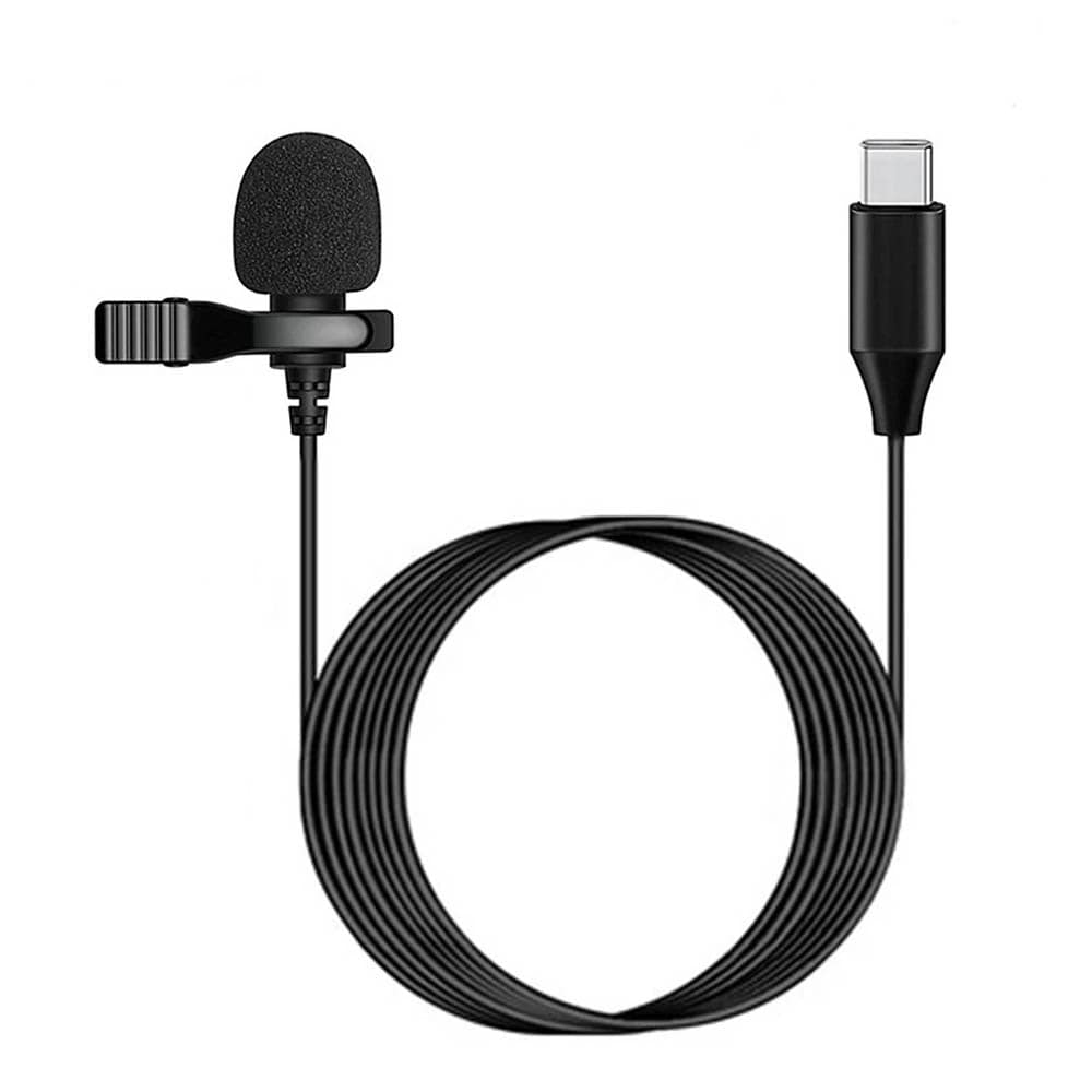 Mikrofoni klipsillä USB-C:llä
